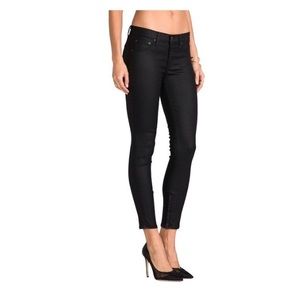 RAG& BONE For Intermix  Skinny Zipper Capri Jeans